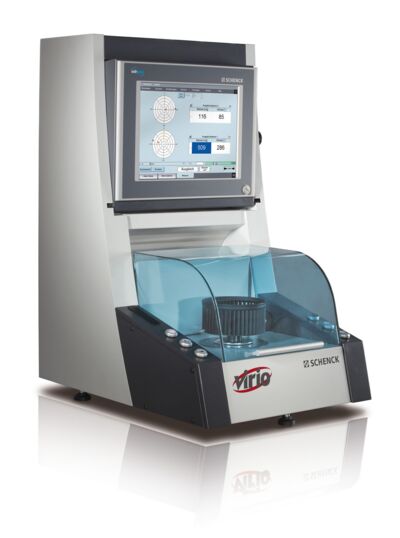 : Vertical Balancing Machine Virio 05 for rotors up to 500 g