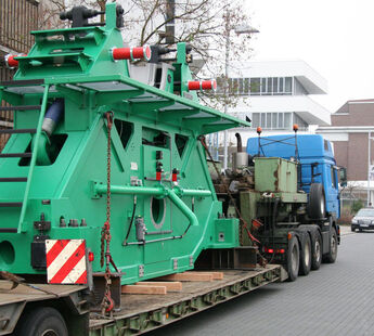 Relocation of balancing machines